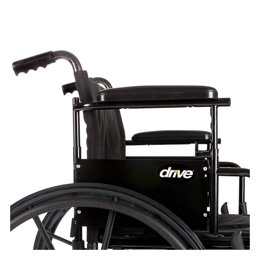 Drive Medical Cruiser X4 Wheelchair - Adjustable and Easy-to-Transport