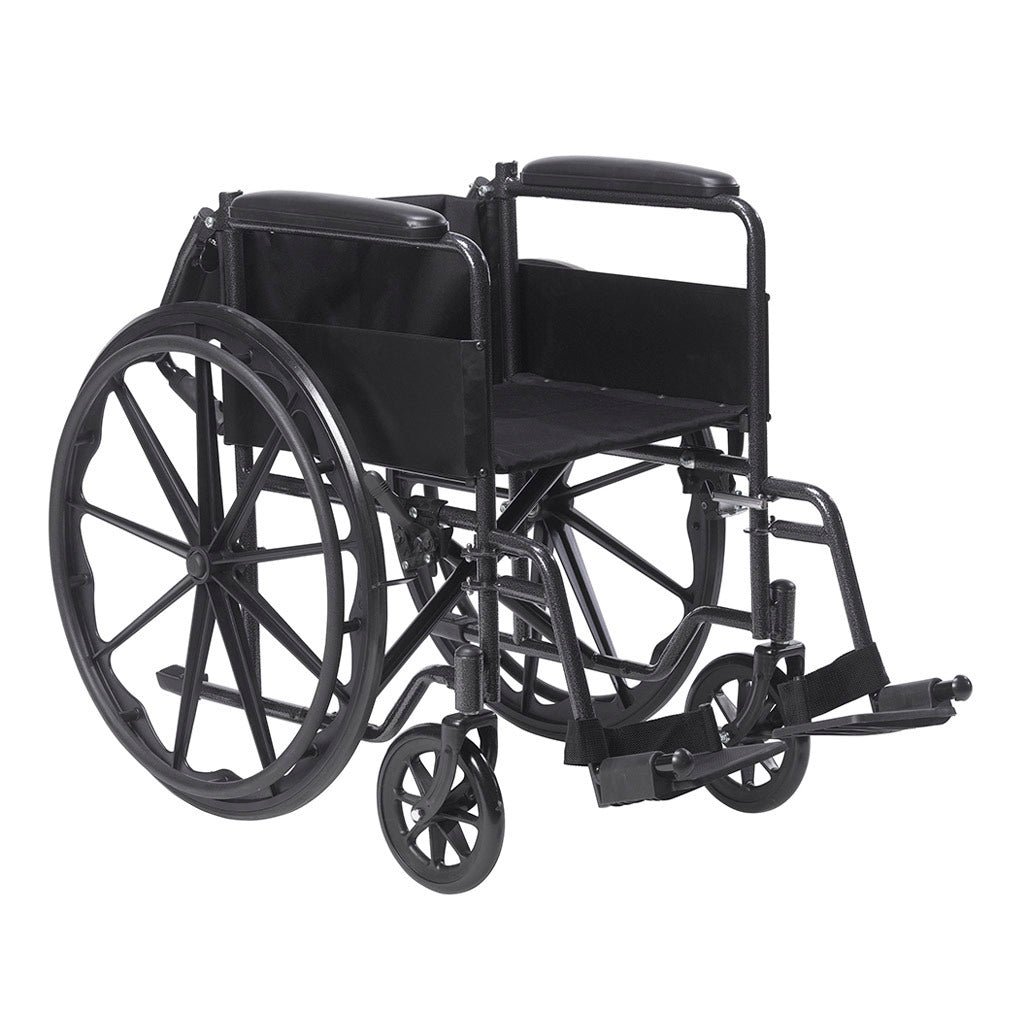 Drive Medical Silver Sport 1 Wheelchair – Durable and Lightweight