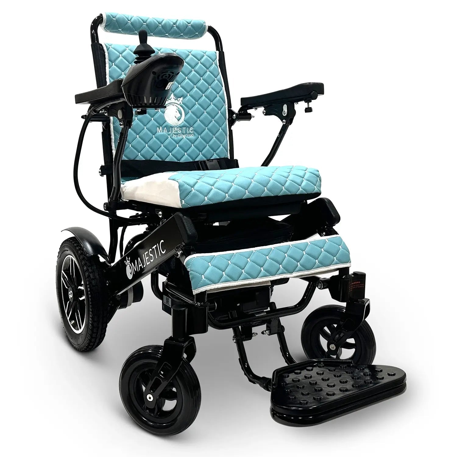 MAJESTIC IQ-8000 Lightweight Electric Wheelchair – Remote Controlled, Airline Approved