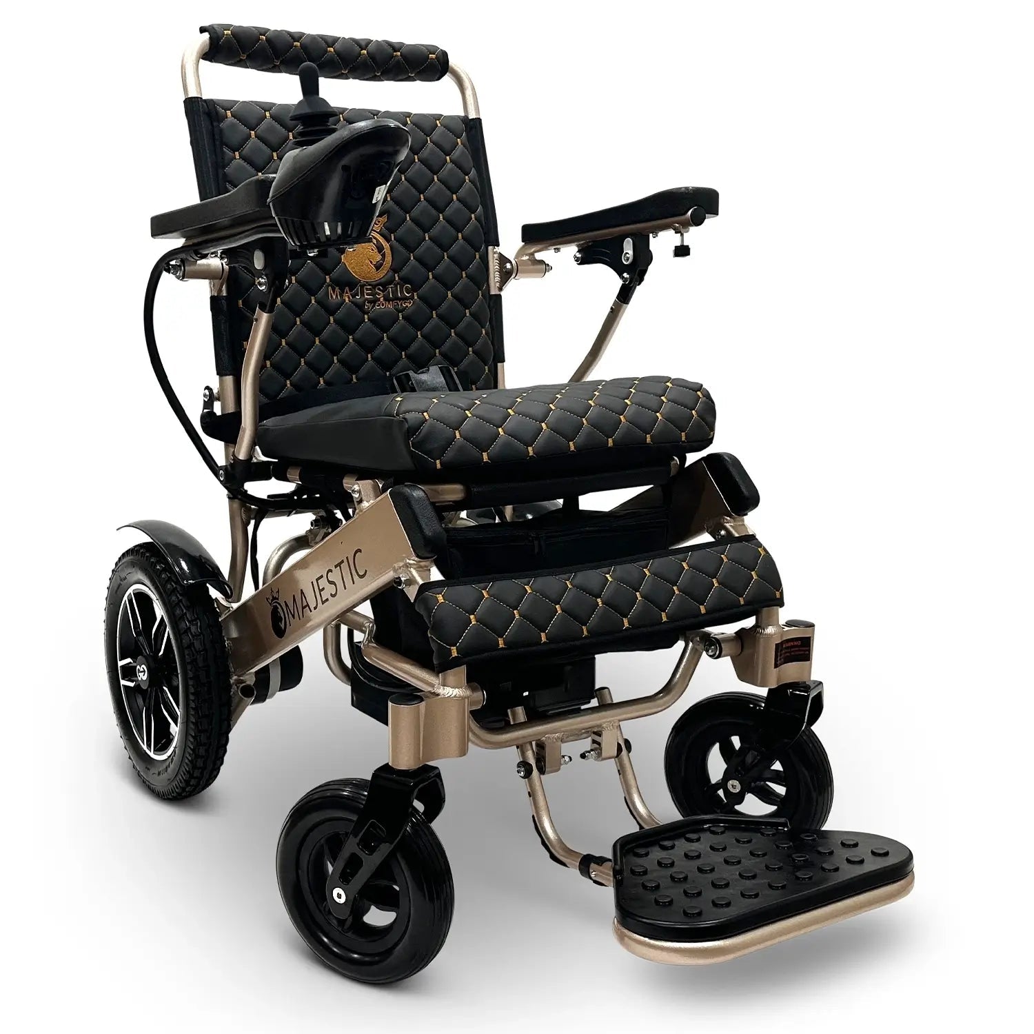 MAJESTIC IQ-8000 Lightweight Electric Wheelchair – Remote Controlled, Airline Approved