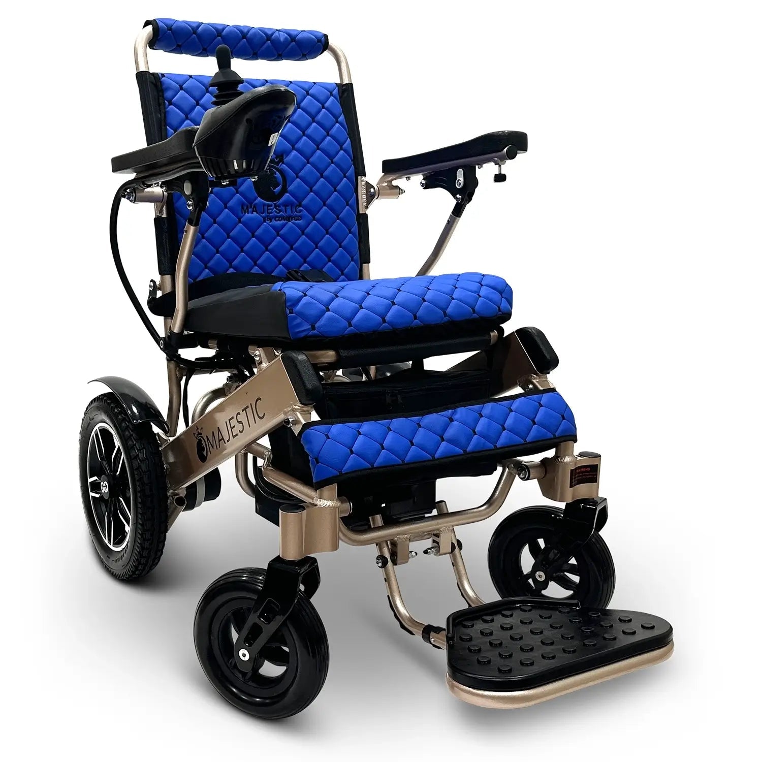 MAJESTIC IQ-8000 Lightweight Electric Wheelchair – Remote Controlled, Airline Approved