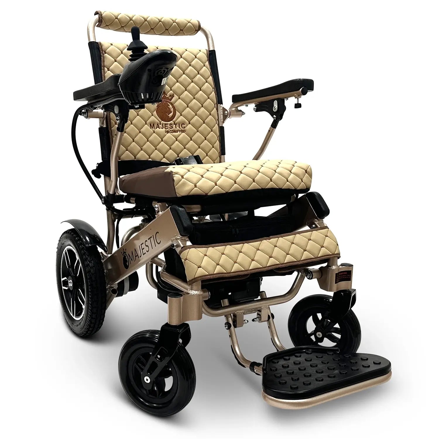 MAJESTIC IQ-8000 Lightweight Electric Wheelchair – Remote Controlled, Airline Approved