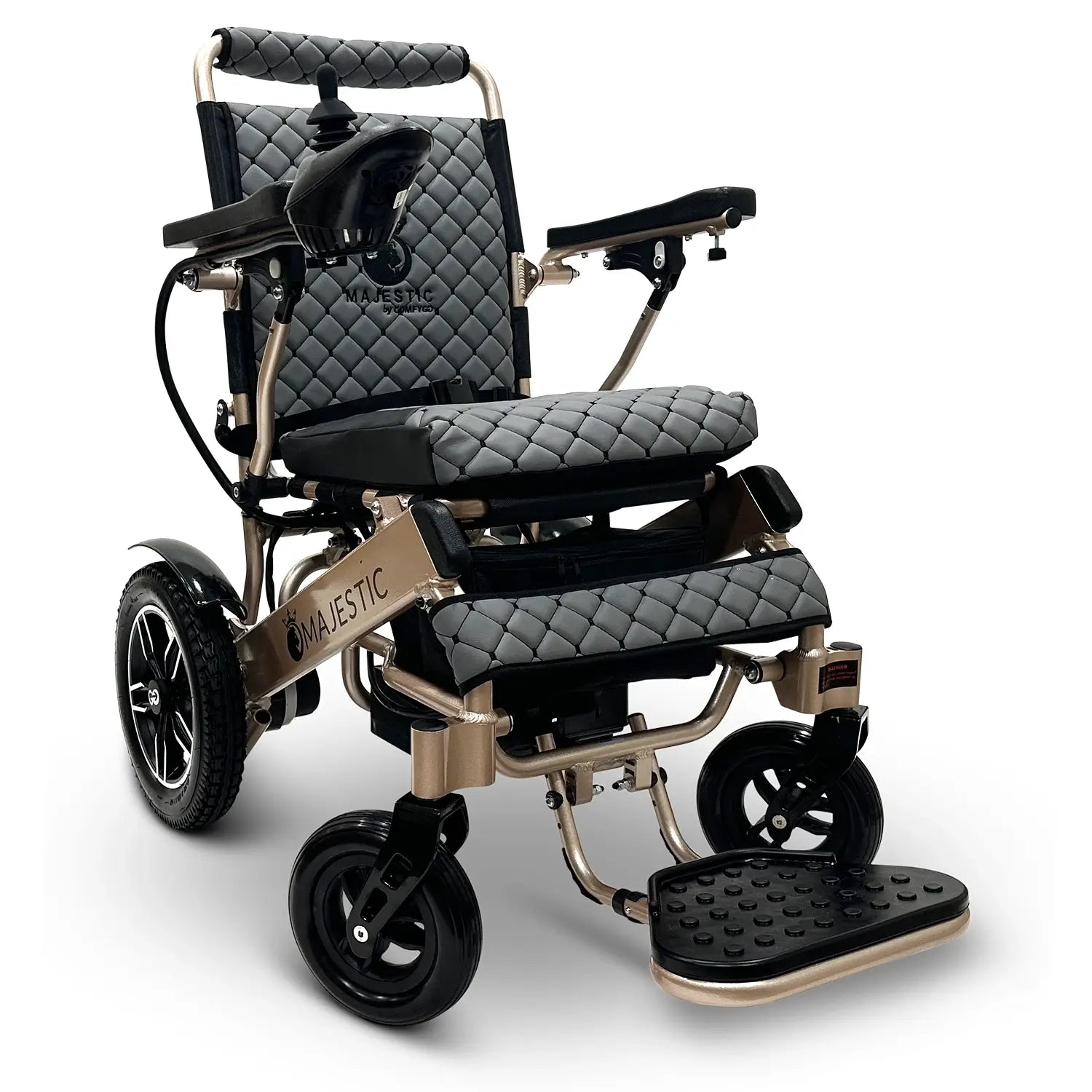 MAJESTIC IQ-8000 Lightweight Electric Wheelchair – Remote Controlled, Airline Approved