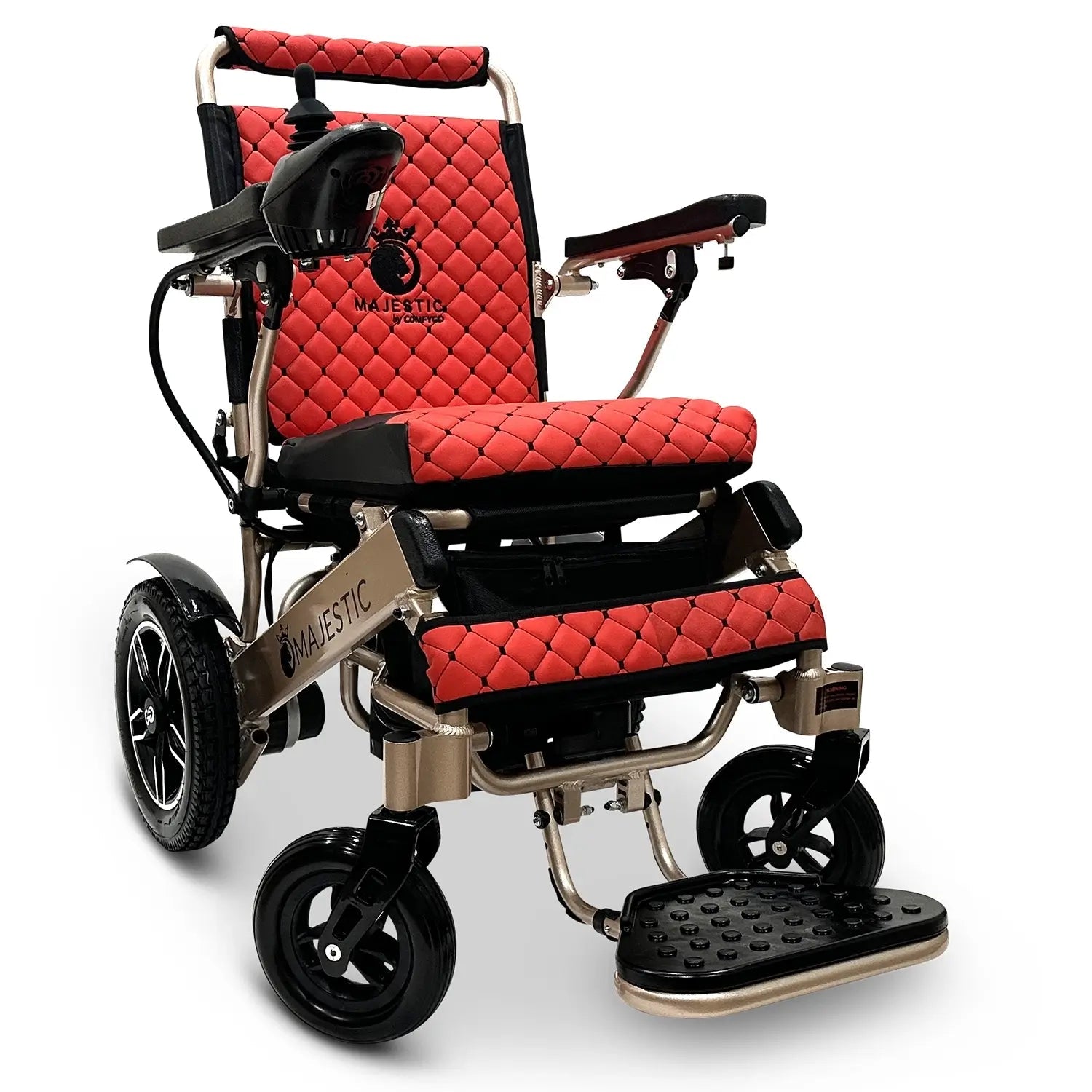 MAJESTIC IQ-8000 Lightweight Electric Wheelchair – Remote Controlled, Airline Approved