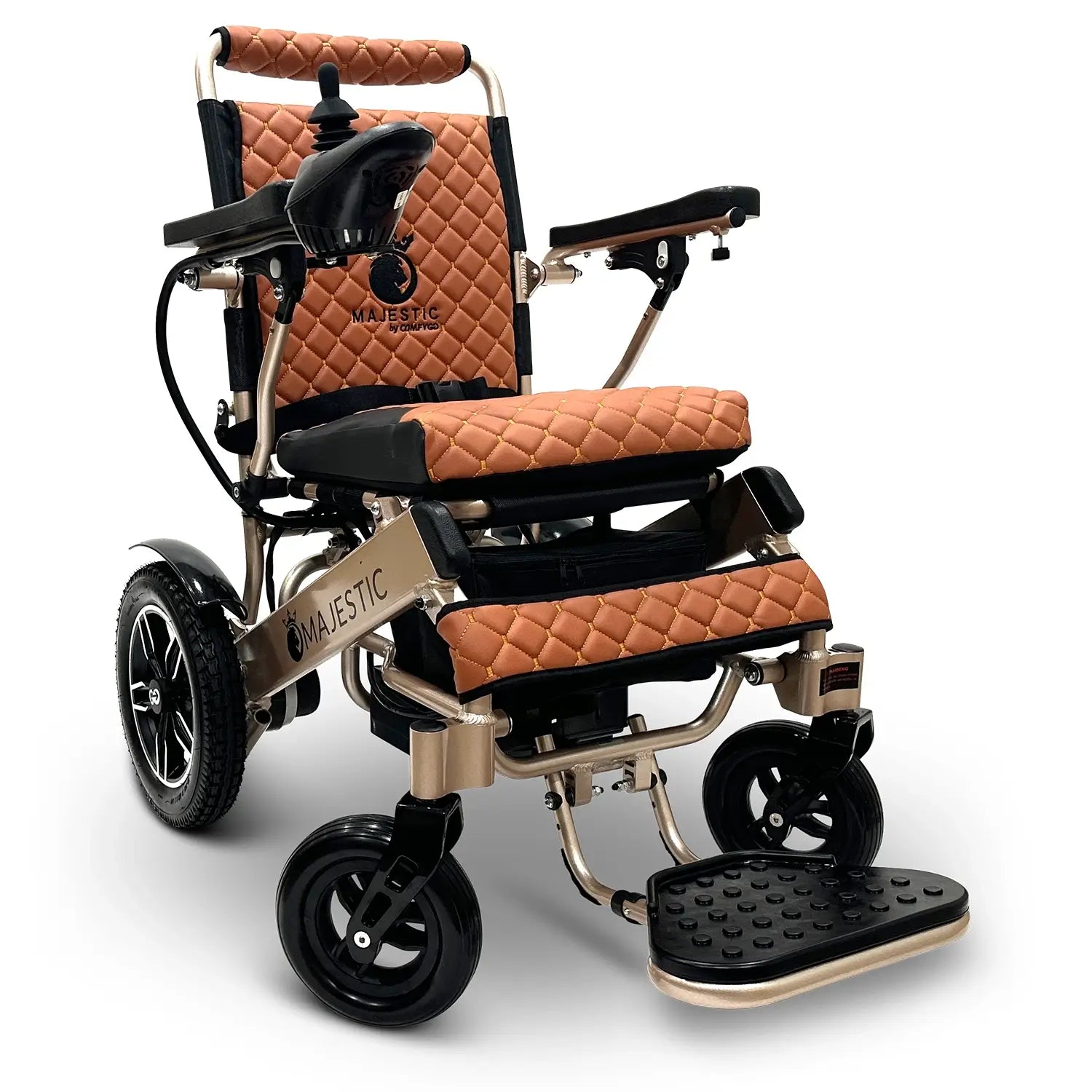 MAJESTIC IQ-8000 Lightweight Electric Wheelchair – Remote Controlled, Airline Approved