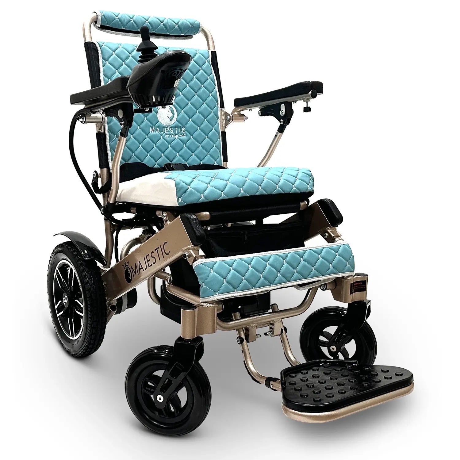 MAJESTIC IQ-8000 Lightweight Electric Wheelchair – Remote Controlled, Airline Approved