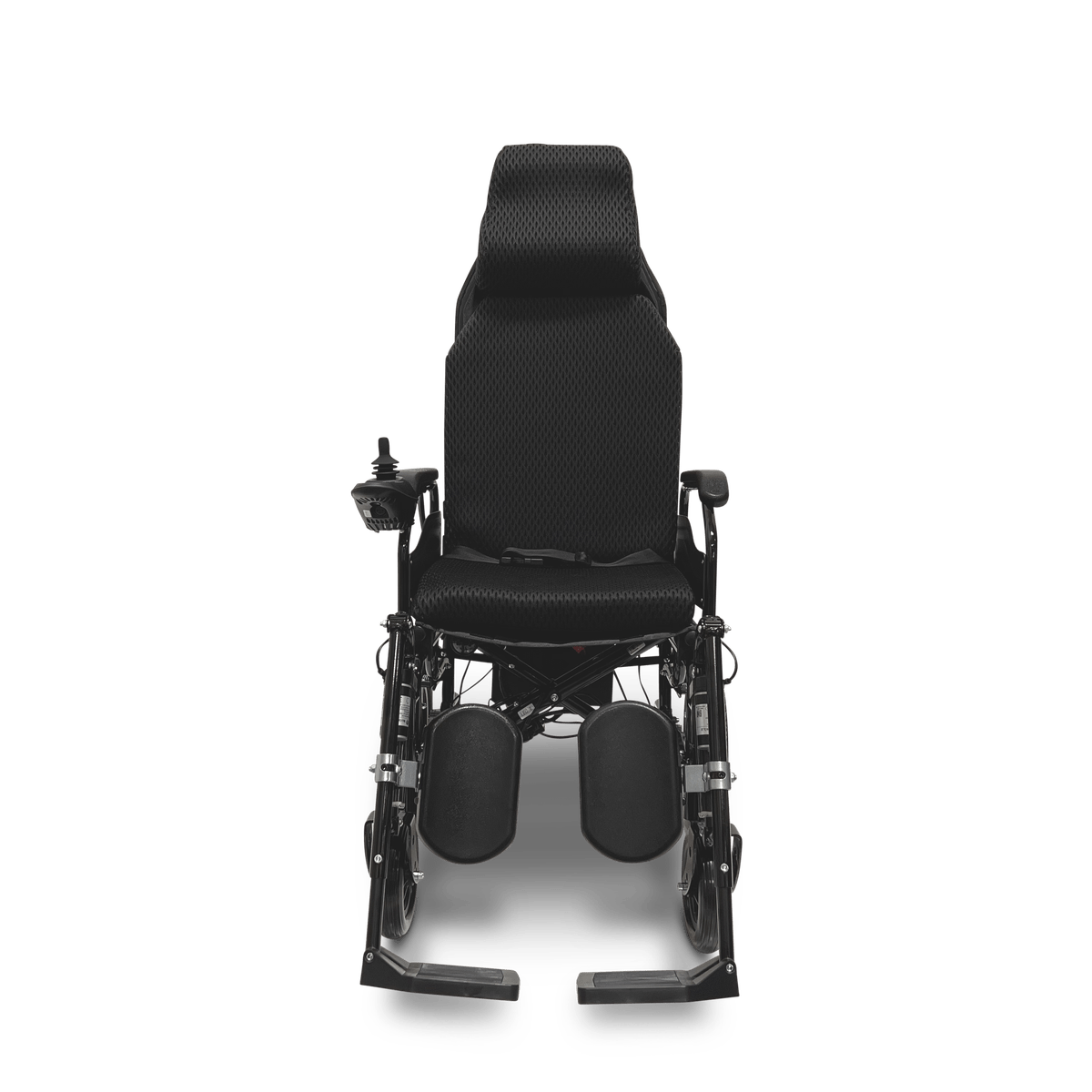 X-9 Foldable Electric Wheelchair with Automatic Reclining Backrest & Lifting Leg Rests