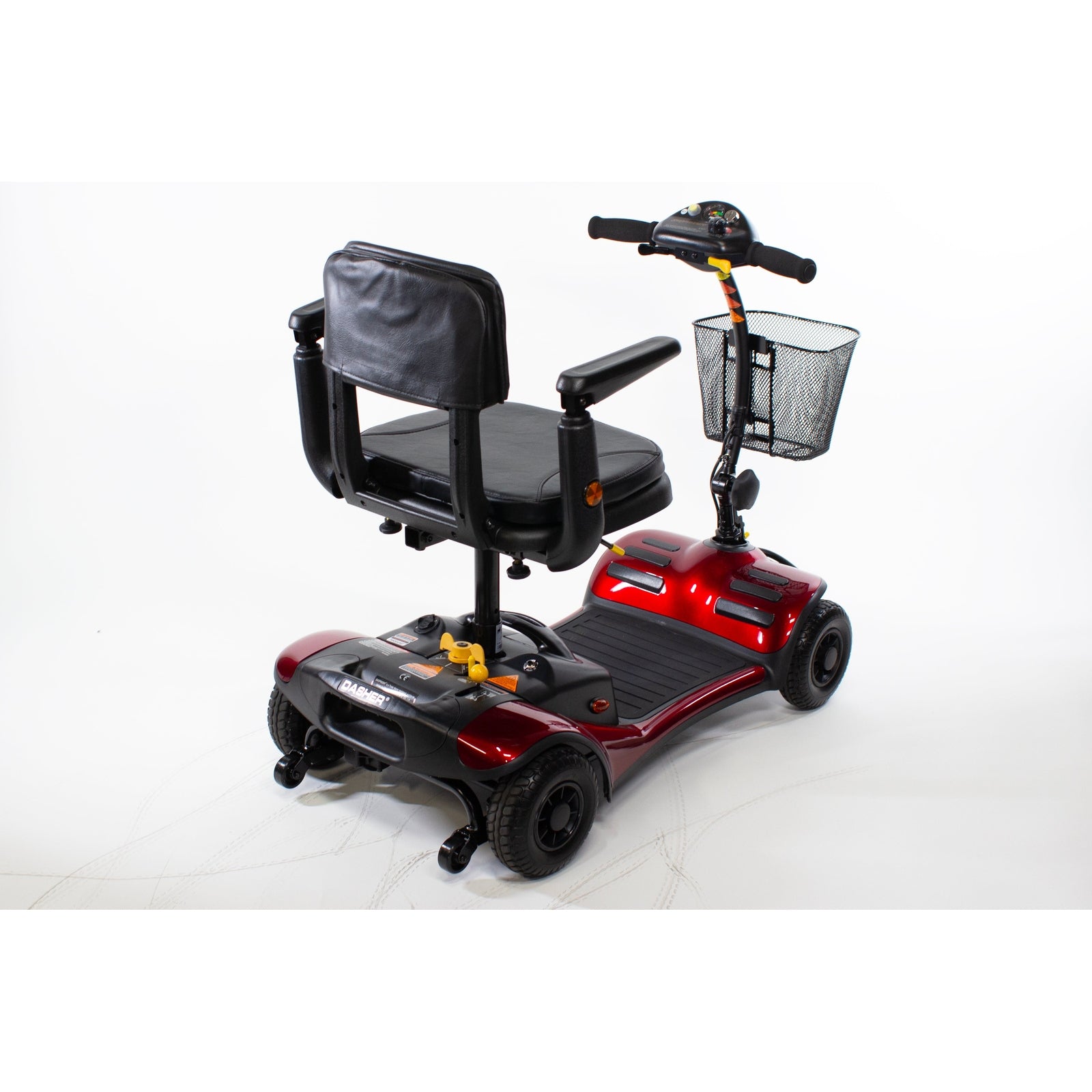 Dasher 4 Mobility - Lightweight and Quick Disassembly in Burgundy