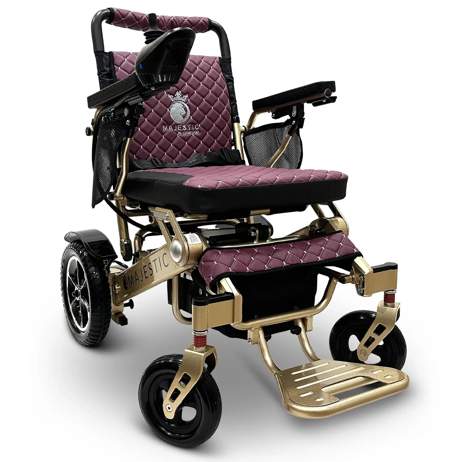 MAJESTIC IQ-7000 Remote Controlled Electric Wheelchair – Foldable, Airline Approved