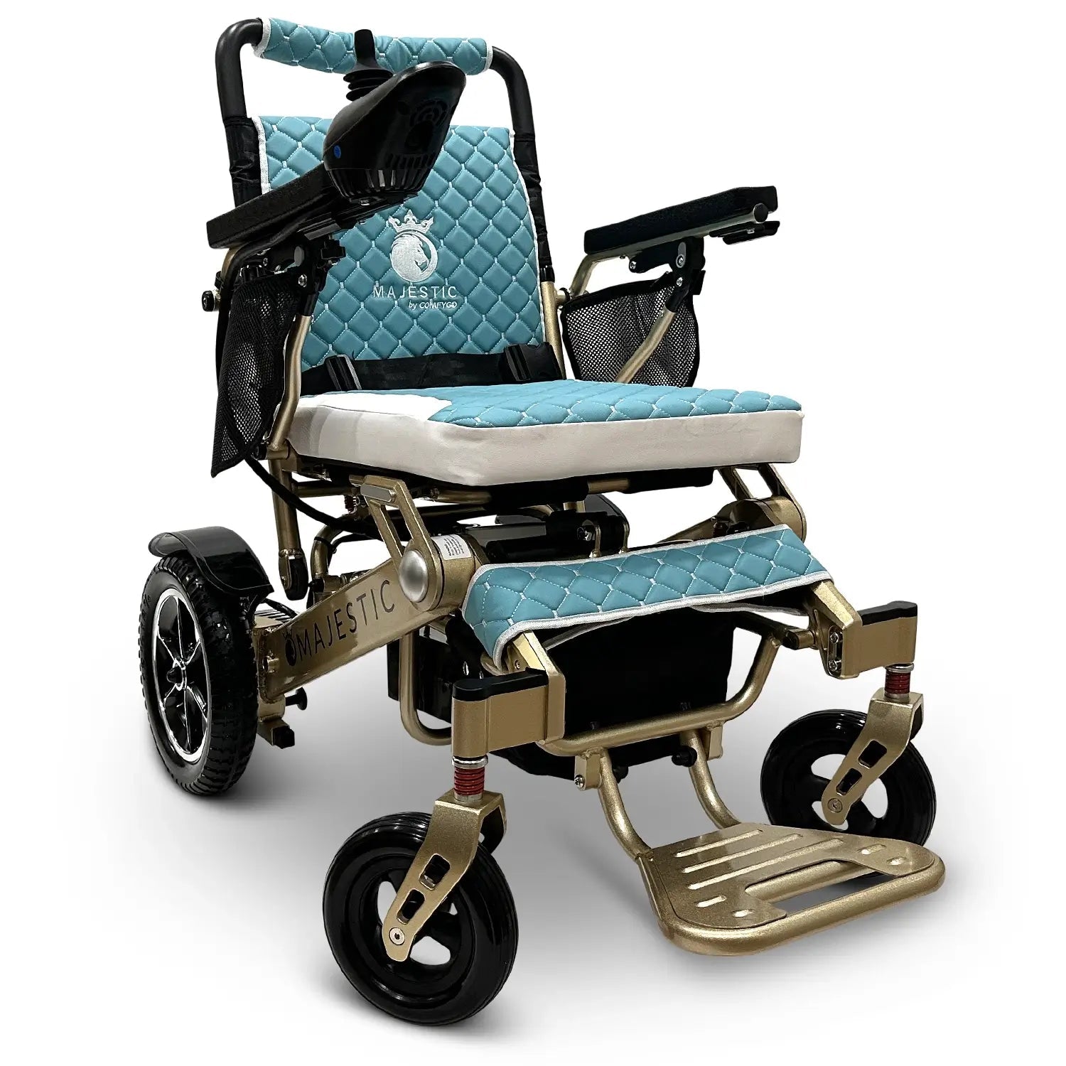 MAJESTIC IQ-7000 Remote Controlled Electric Wheelchair – Lightweight, Travel-Approved