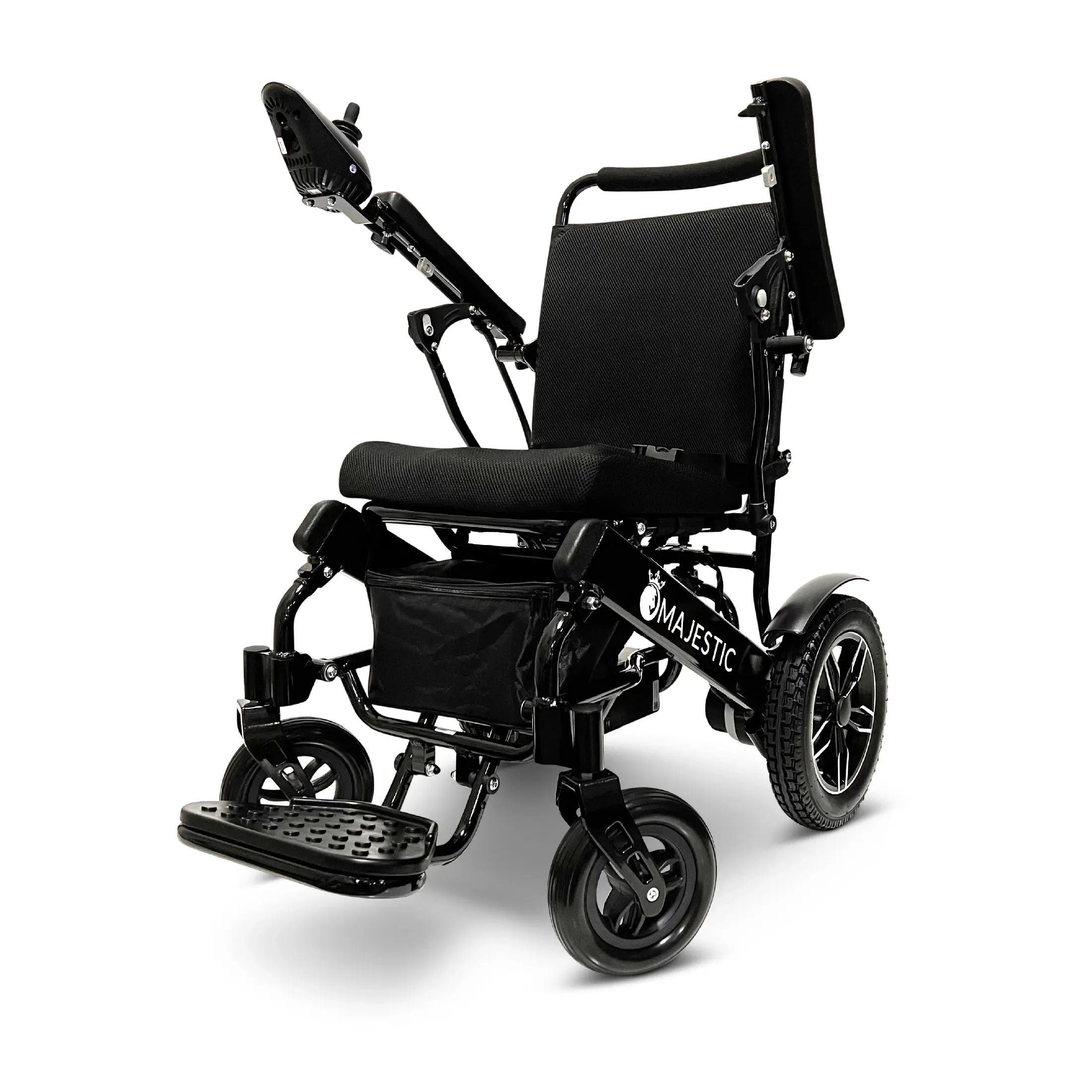 MAJESTIC IQ-8000 Lightweight Electric Wheelchair – Remote Controlled, Airline Approved