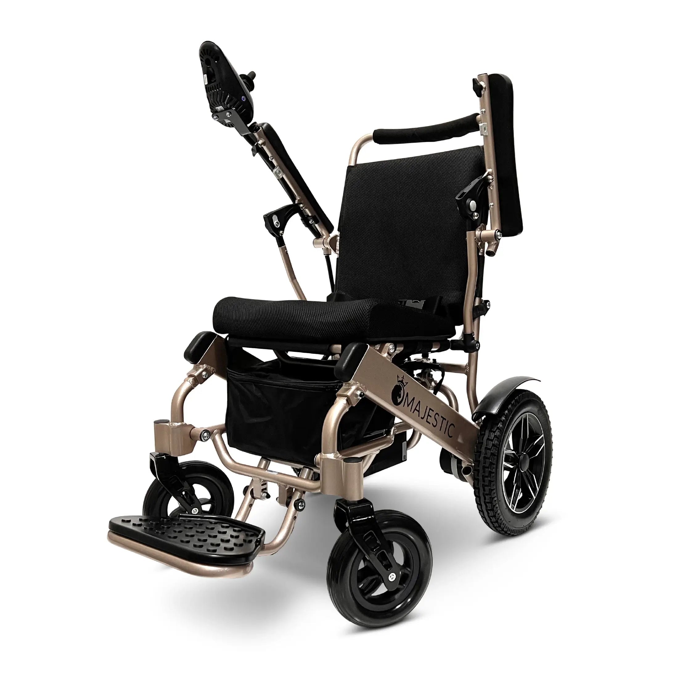 MAJESTIC IQ-8000 Lightweight Electric Wheelchair – Remote Controlled, Airline Approved
