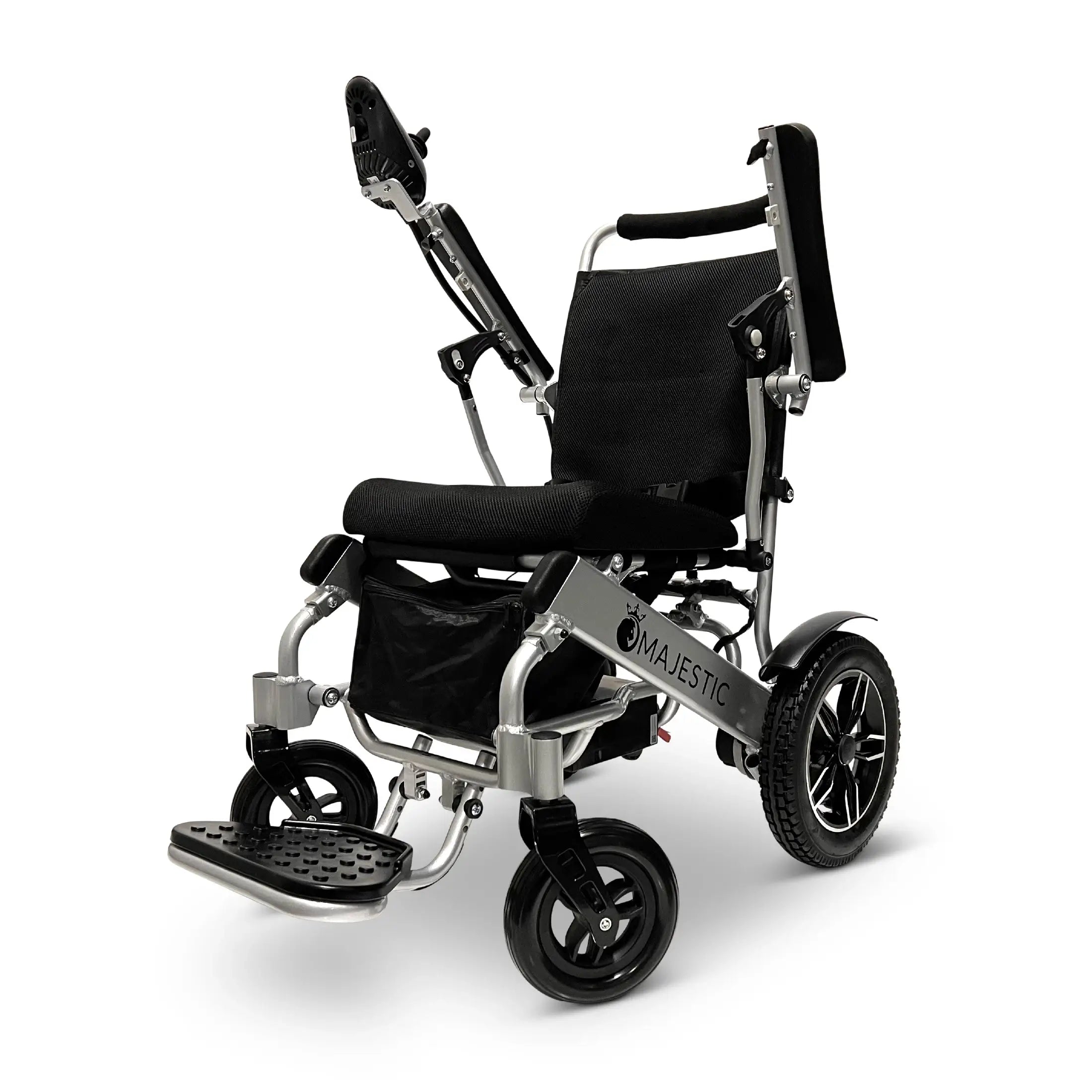 MAJESTIC IQ-8000 Lightweight Electric Wheelchair – Remote Controlled, Airline Approved