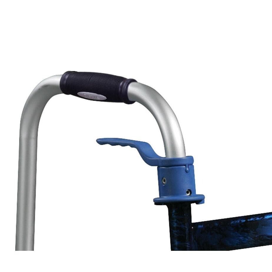 Drive Medical Deluxe, Dual Trigger Release, Junior Folding Walker with 5