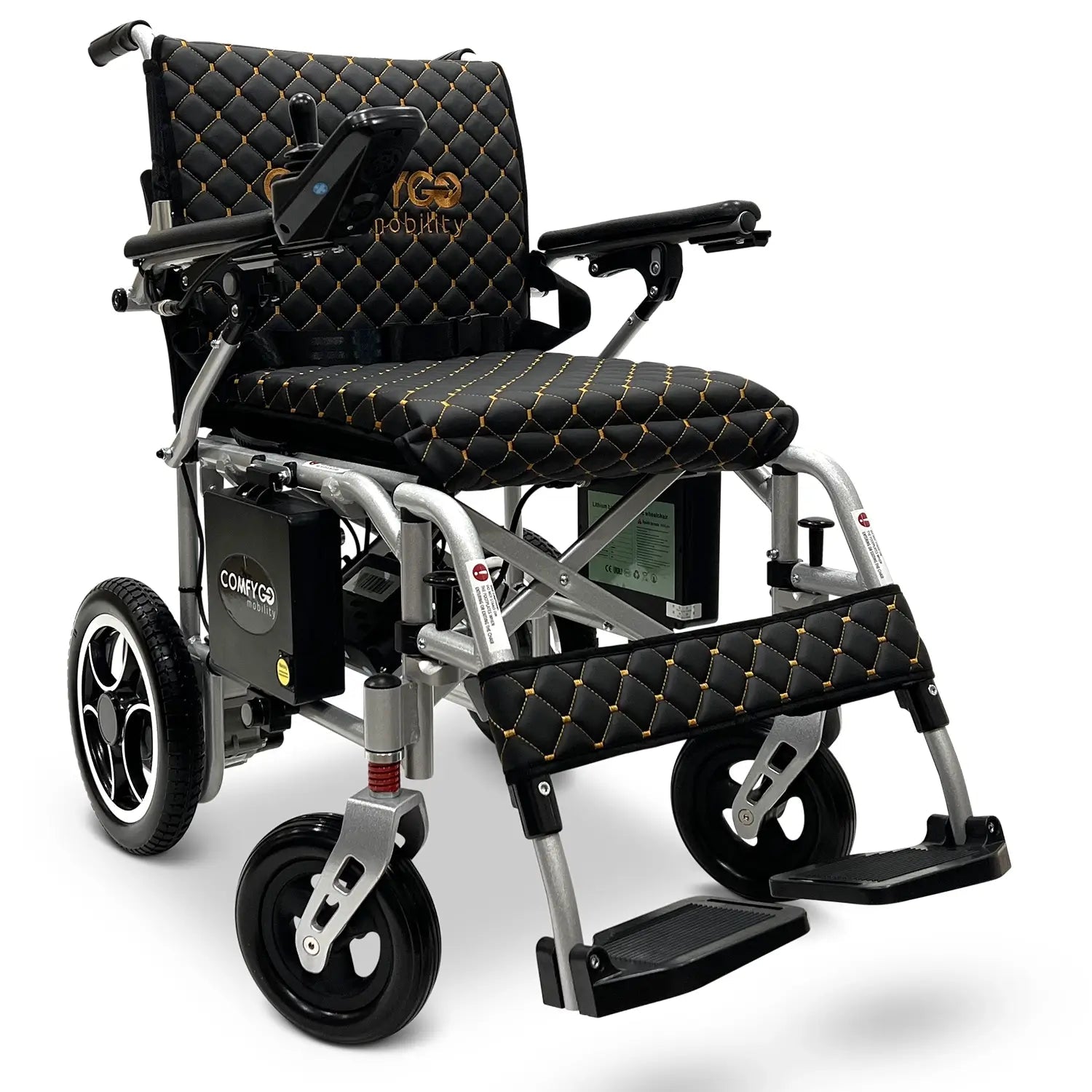 X-7 Foldable Lightweight Travel Electric Wheelchair – Remote Controlled and Airline Approved