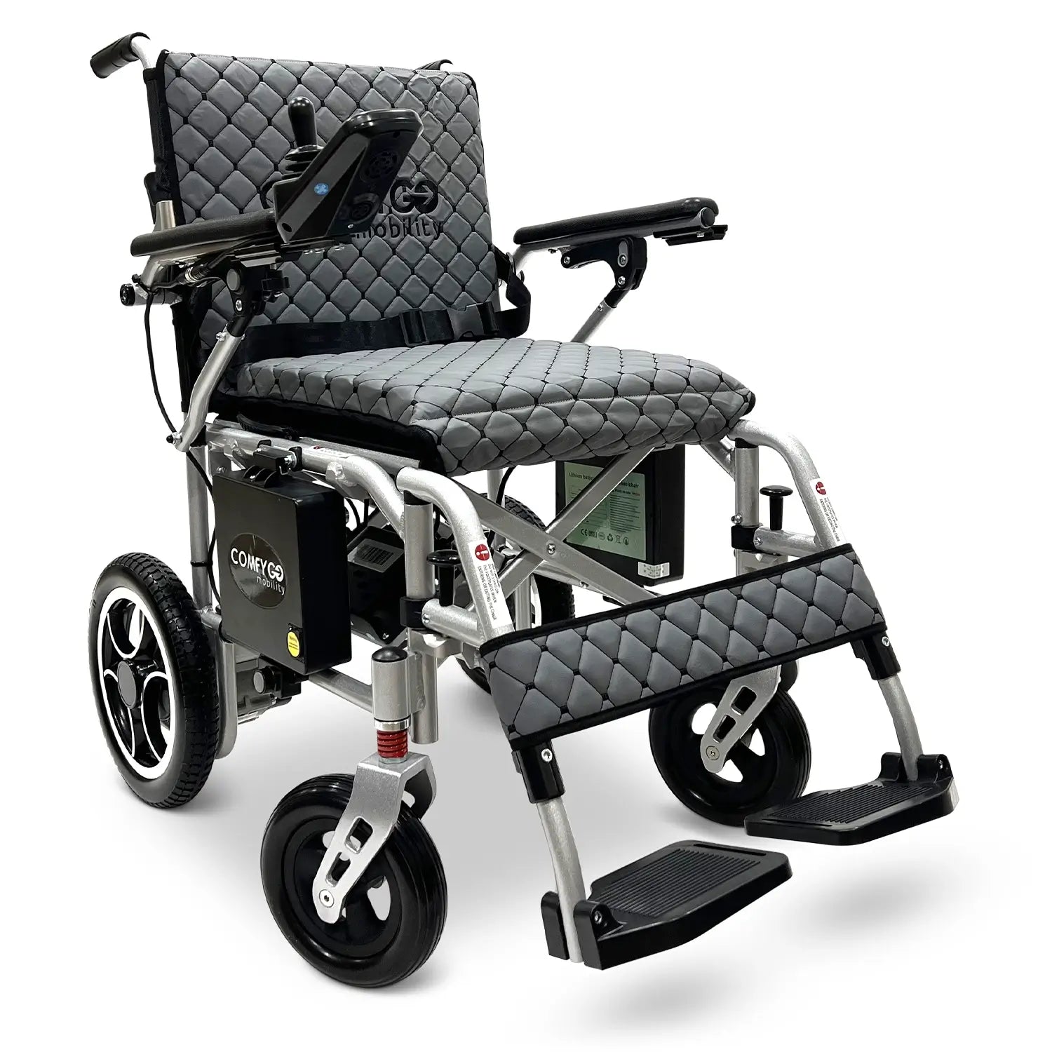 X-7 Foldable Lightweight Travel Electric Wheelchair – Remote Controlled and Airline Approved