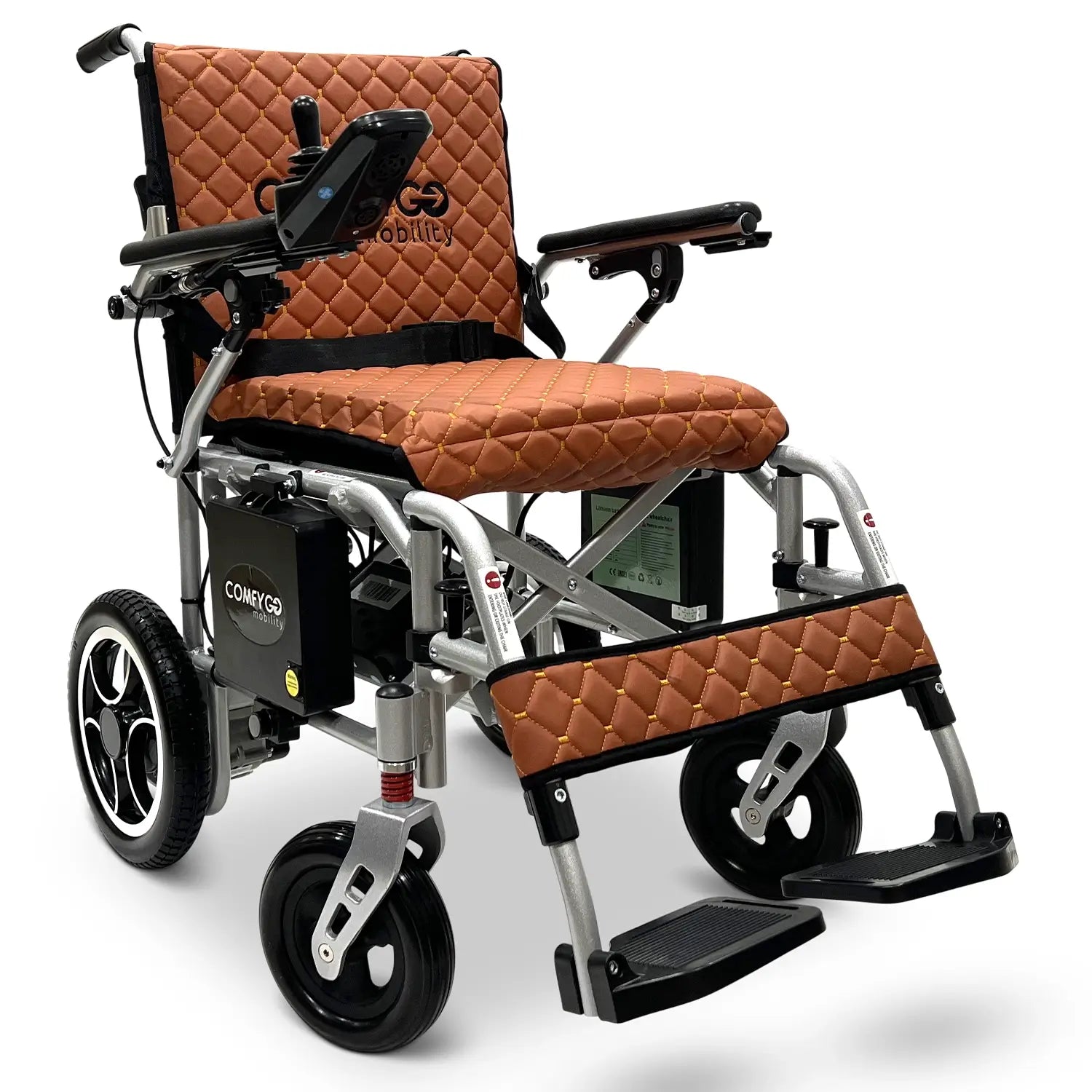 X-7 Foldable Lightweight Travel Electric Wheelchair – Remote Controlled and Airline Approved