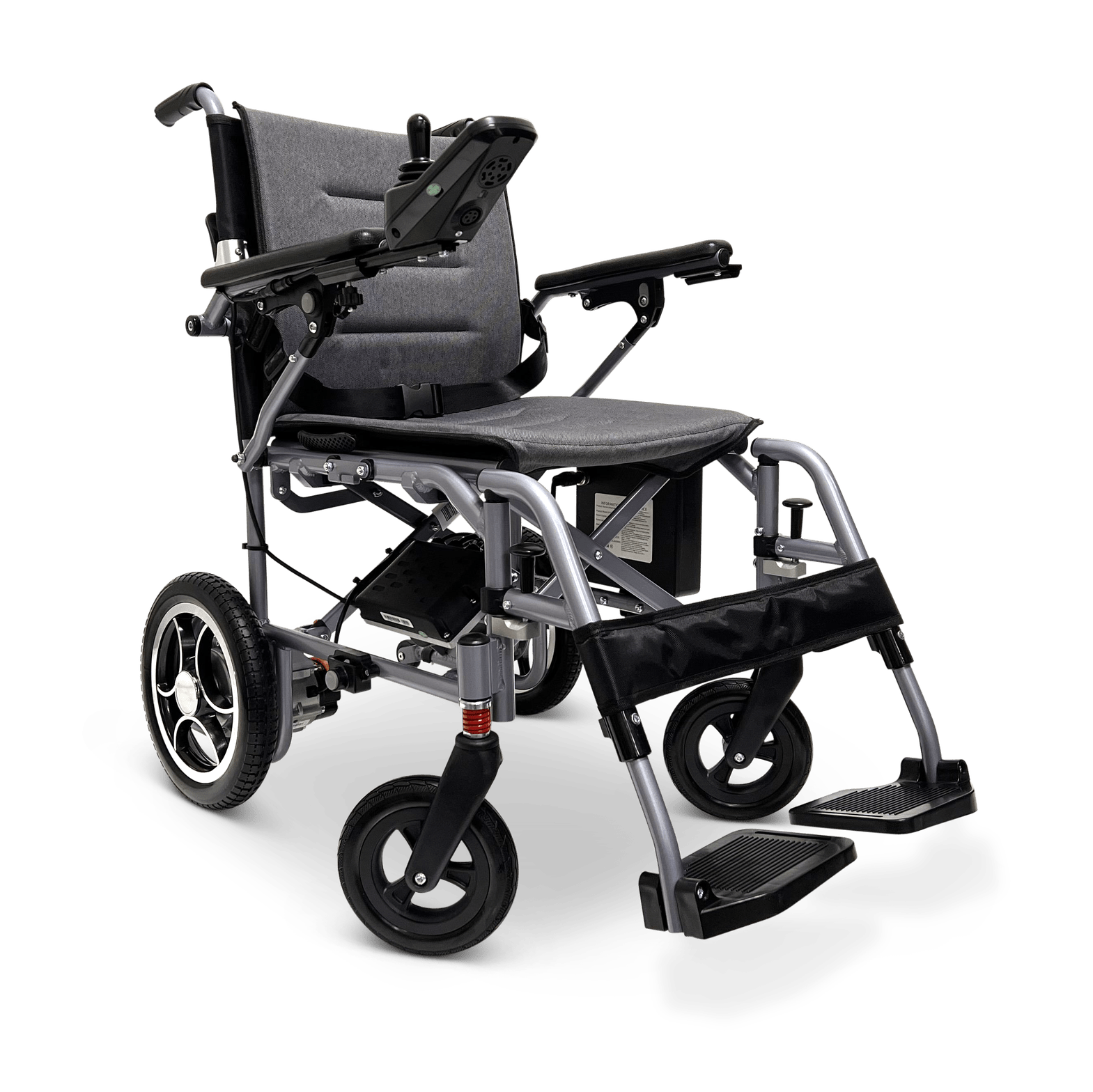 X-7 Foldable Lightweight Travel Electric Wheelchair – Remote Controlled and Airline Approved