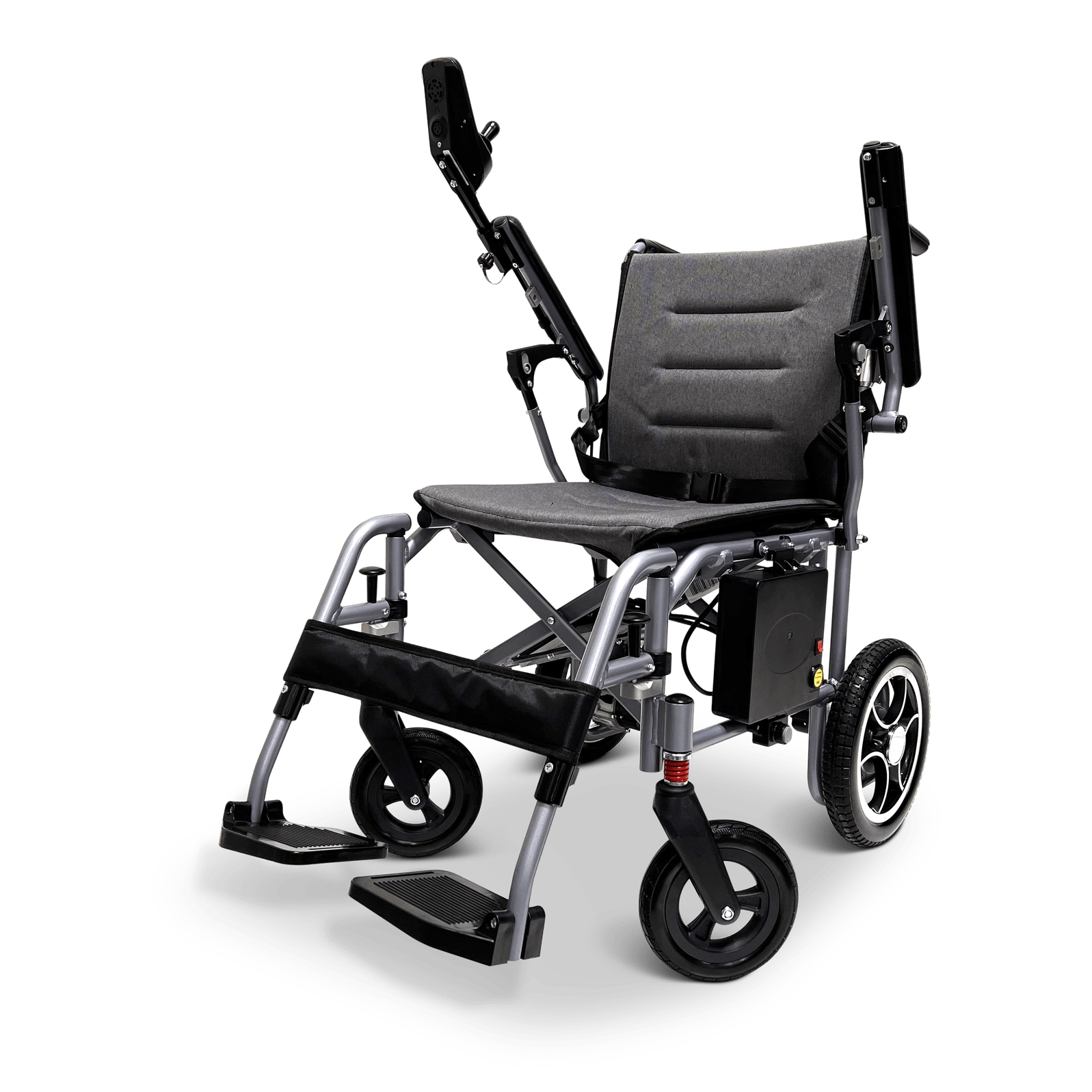 X-7 Foldable Lightweight Travel Electric Wheelchair – Remote Controlled and Airline Approved