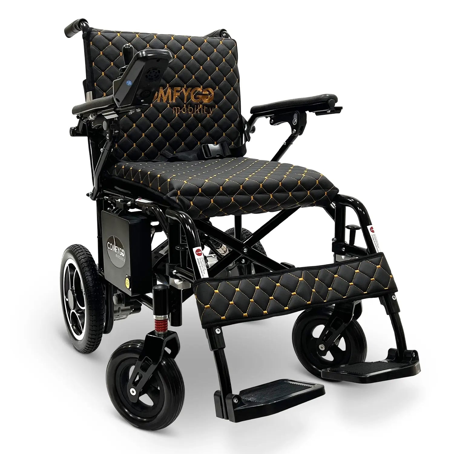 X-7 Foldable Lightweight Travel Electric Wheelchair – Remote Controlled and Airline Approved