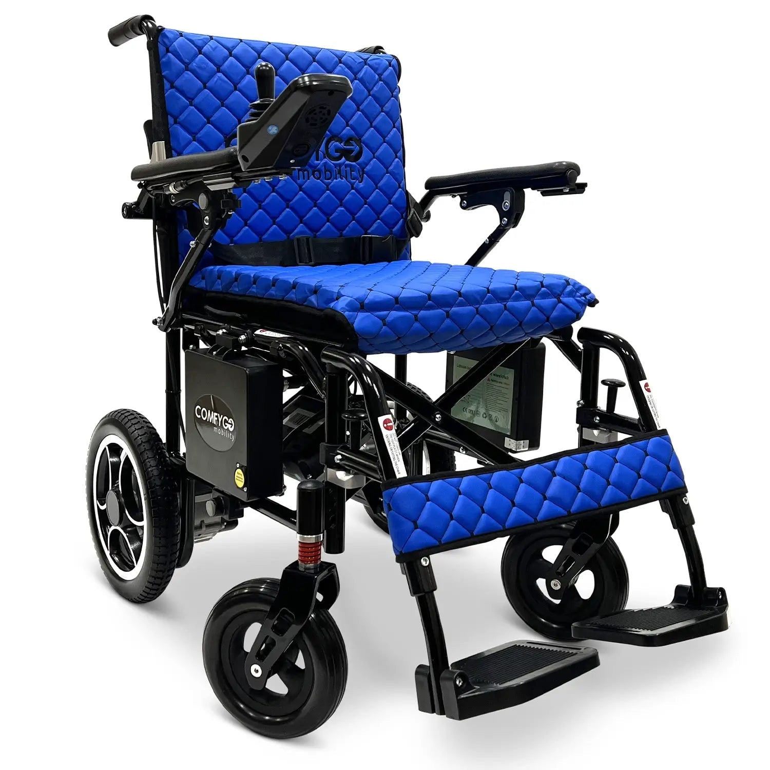 X-7 Foldable Lightweight Travel Electric Wheelchair – Remote Controlled and Airline Approved