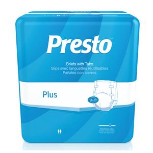 Presto® Breathable Brief, Value Plus Absorbency, XL 58
