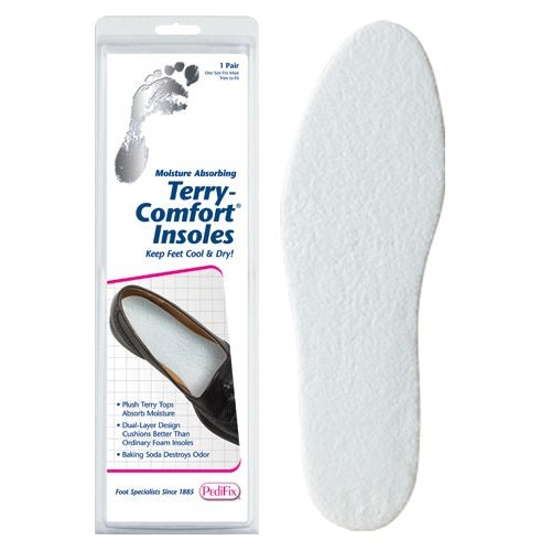 Sockless Insoles w/Terry Comfort